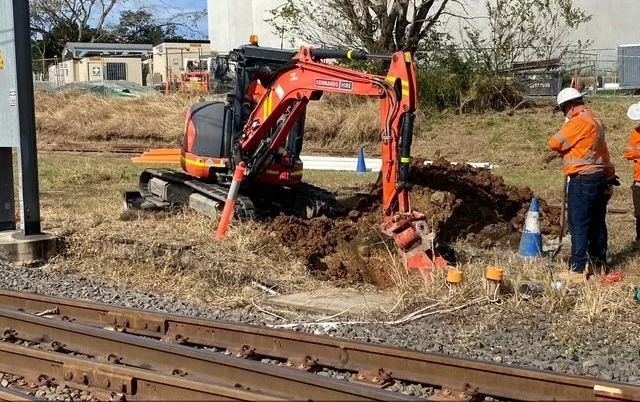 Rail telecommunications works