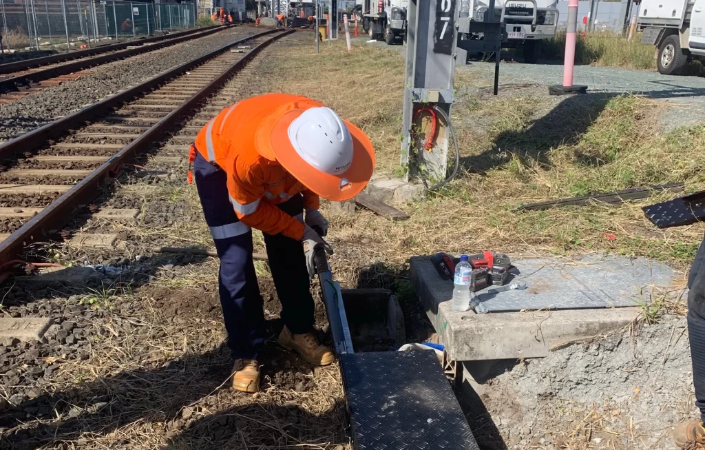 Fibrewise telecommunications worksite